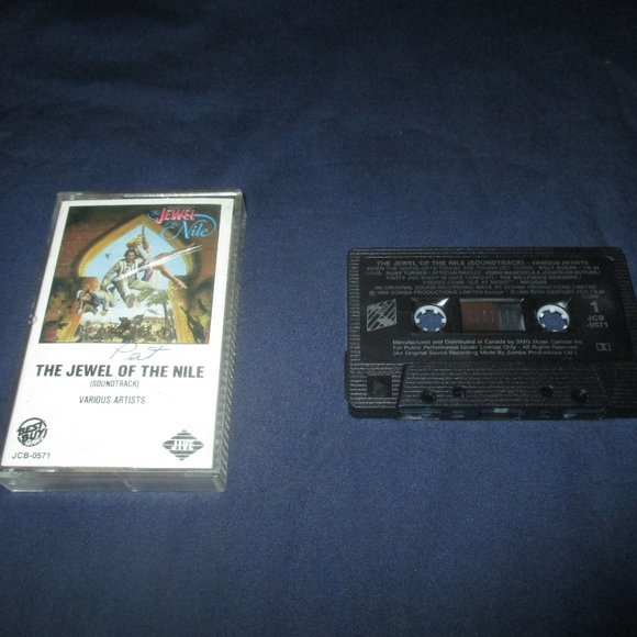 The Jewel of the Nile Soundtrack on cassette (RCA Records Canada , 1985) - Picture 1 of 2